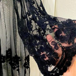 Torrid mesh lace kimono